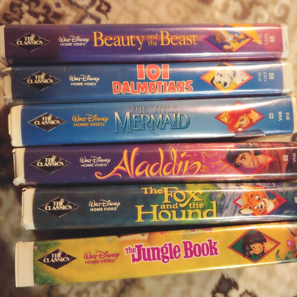 6 orginal classic Disney movies